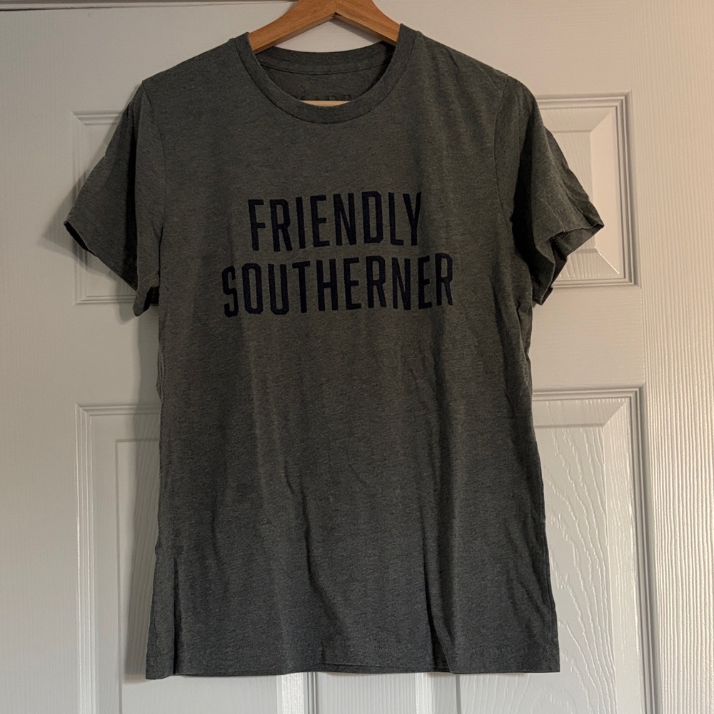 Friendly Southerner Gray Short Sleeve Tee